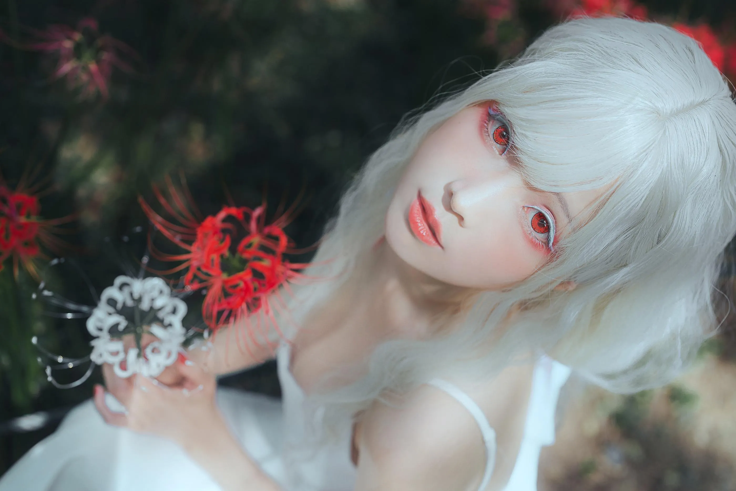 ElyEE子 – NO.129 23年10月订阅-B-White spider lily 白瓷彼岸 [27P]插图8